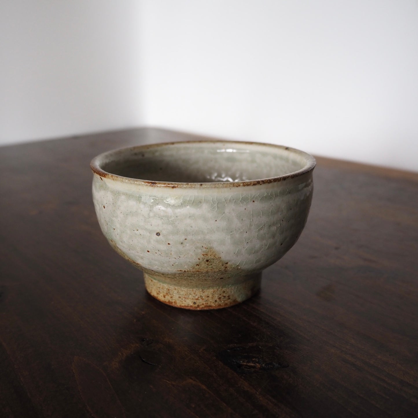 かじや窯 米原暁雄 スープ碗( 灰幕掛)