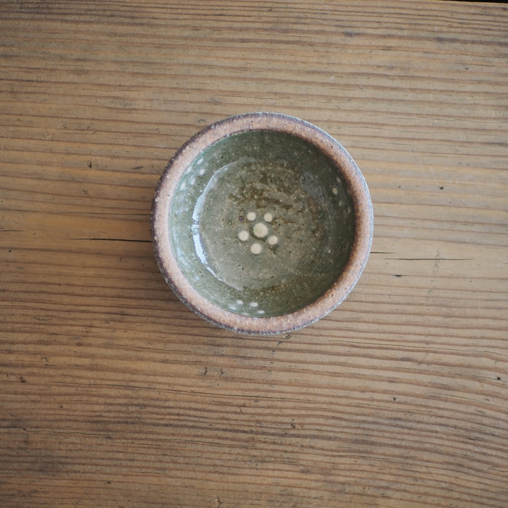 中ノ畑窯 佐藤央巳・友美 3寸まんじゅう皿 (B)