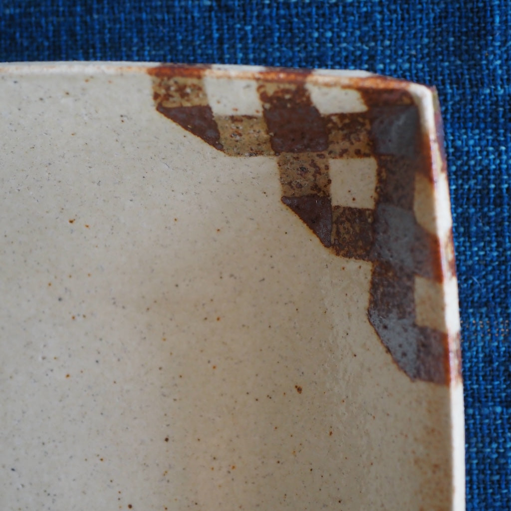 牧谷窯 杉本義訓 角鉢(中)