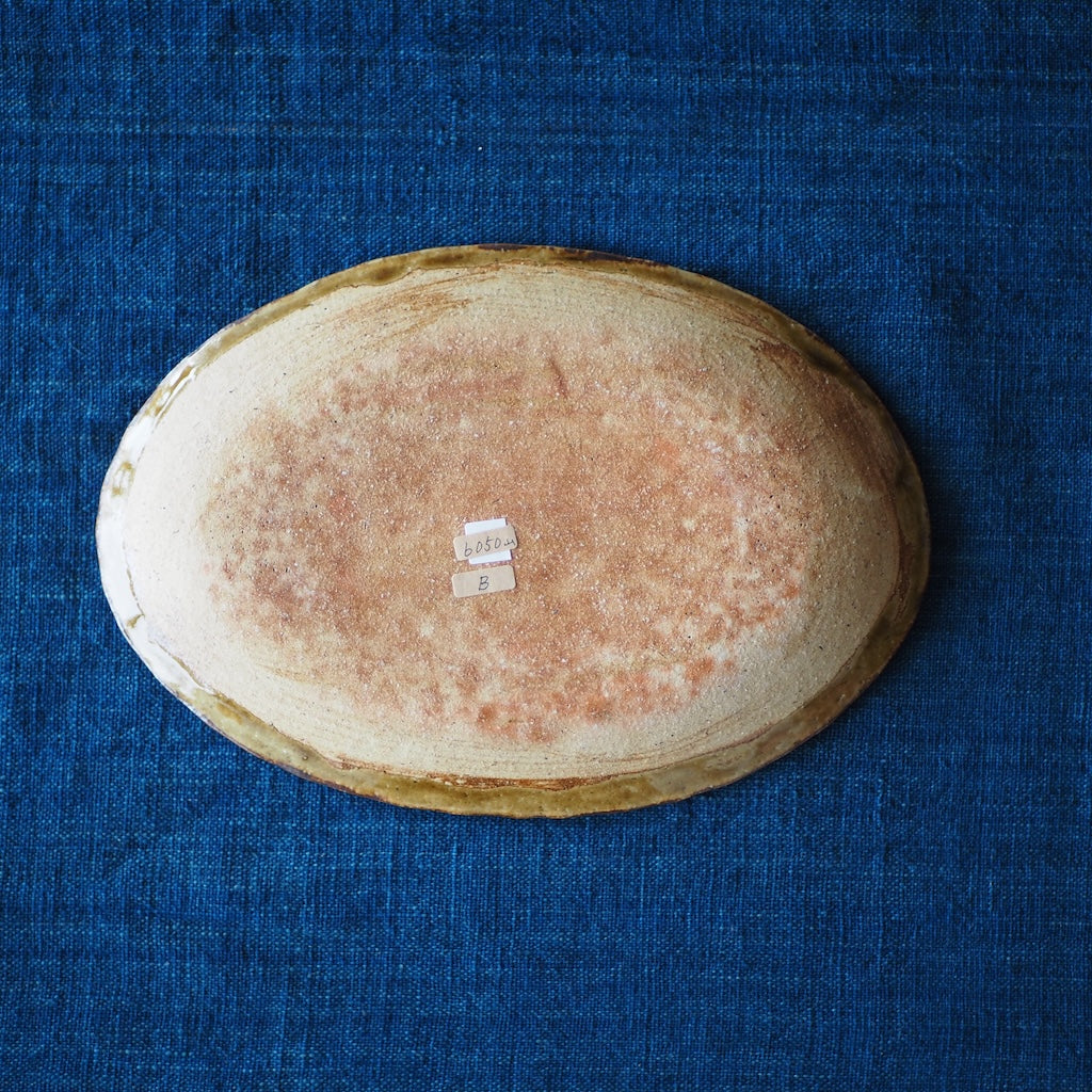 やまぽた 山口和声 楕円皿(大)飴