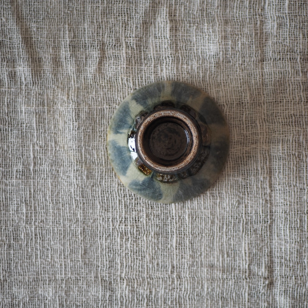 中ノ畑窯 佐藤央巳・友美 ご飯茶碗(呉須流し)