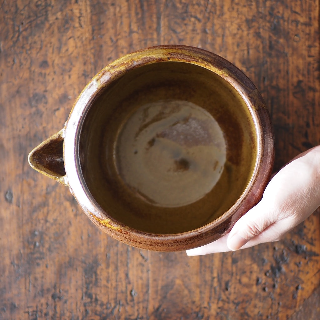 まゆみ窯 眞弓亮司 いらぼ6寸深片口