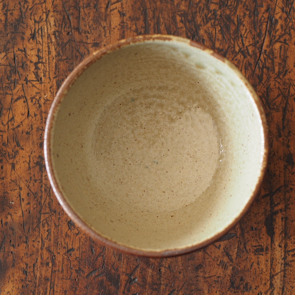 まゆみ窯 眞弓亮司 いらぼ鉄刷毛 お茶碗(小)