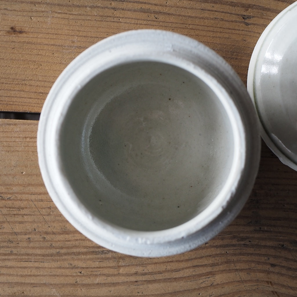 池本窯　池本惣一　蓋物 （染付）