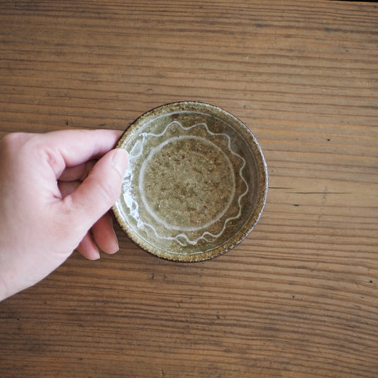 中ノ畑窯　佐藤央巳・友美　3寸皿