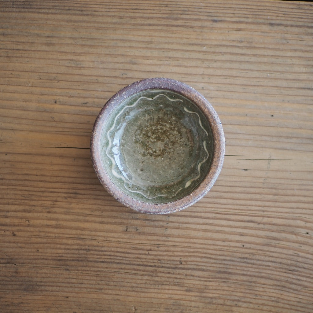 中ノ畑窯　佐藤央巳・友美　3寸まんじゅう皿 （D）