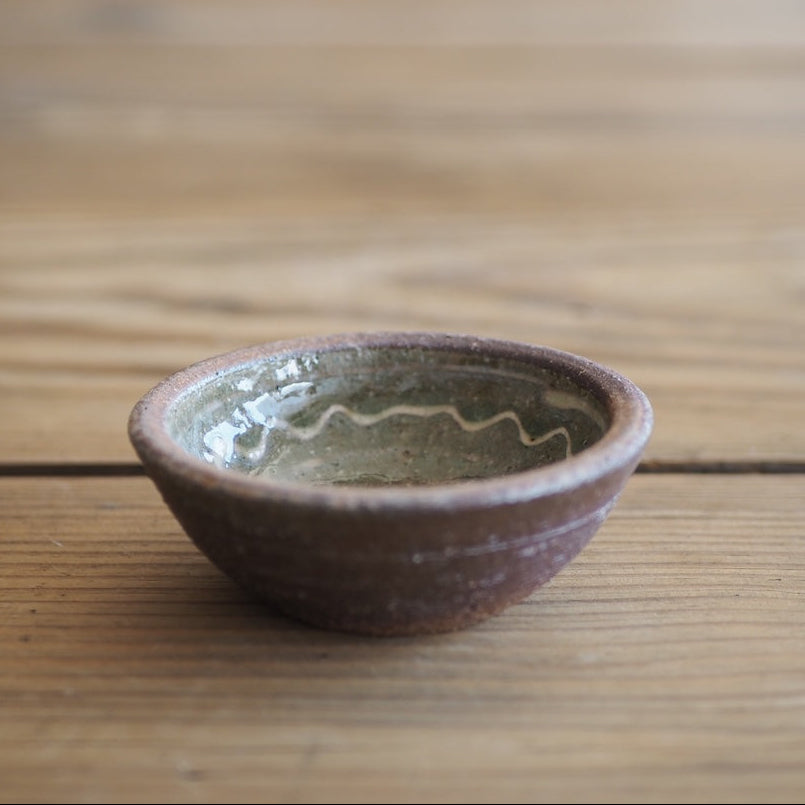 中ノ畑窯　佐藤央巳・友美　3寸まんじゅう皿 （D）