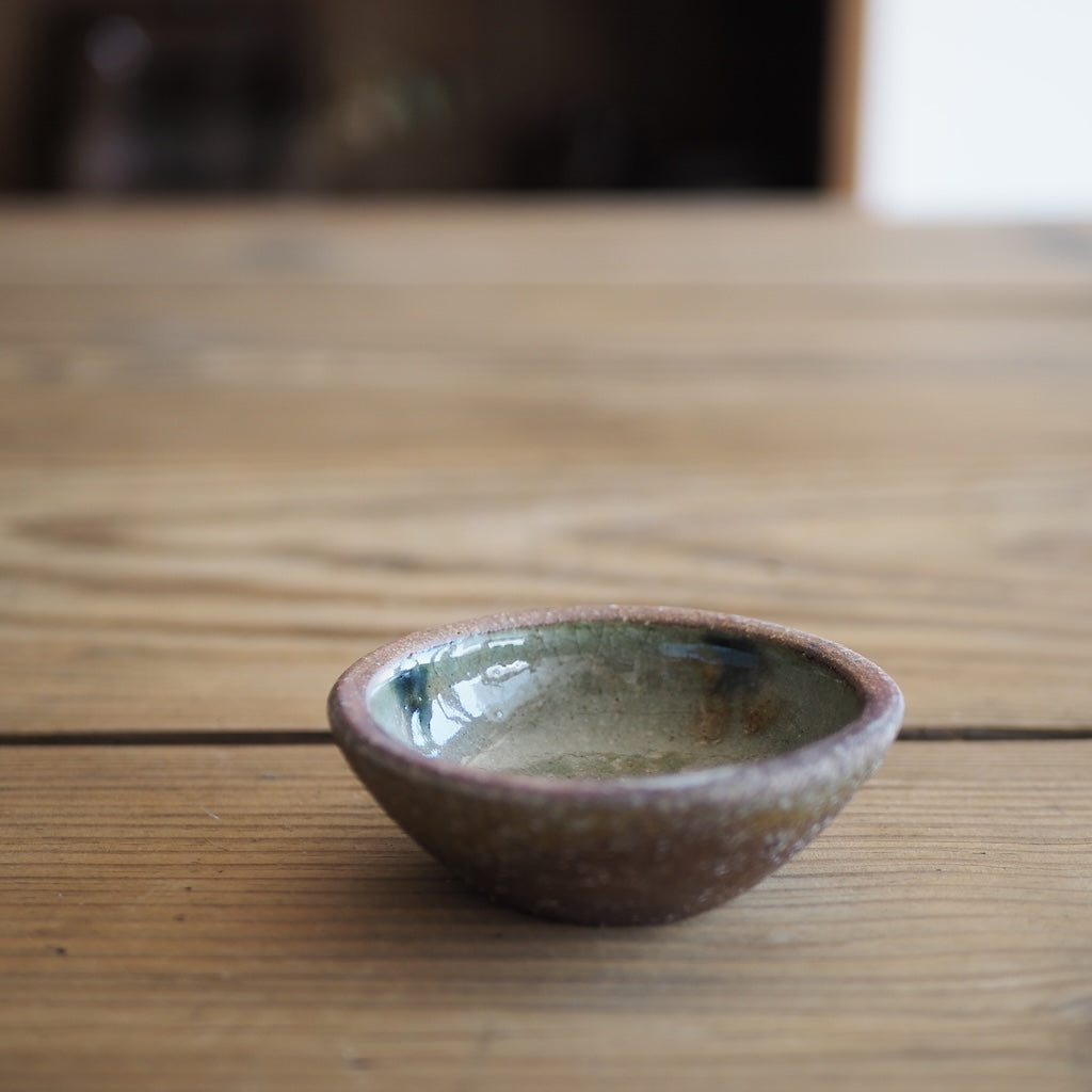 中ノ畑窯　佐藤央巳・友美　3寸まんじゅう皿 （E）