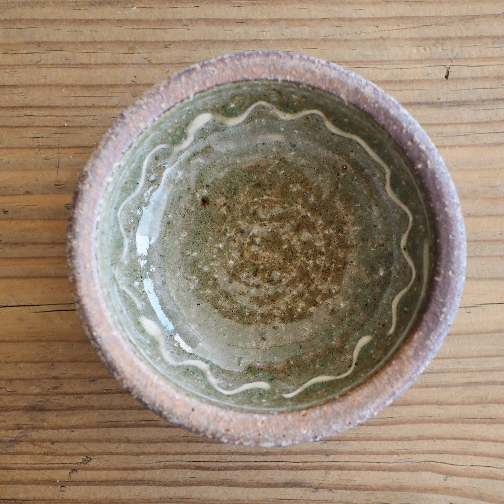 中ノ畑窯　佐藤央巳・友美　3寸まんじゅう皿 （D）