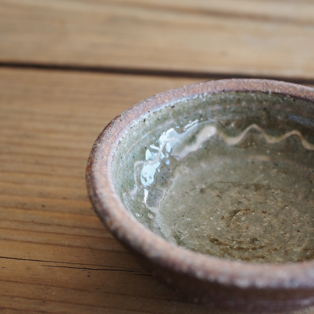 中ノ畑窯　佐藤央巳・友美　3寸まんじゅう皿 （D）