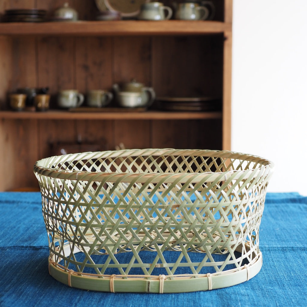 竹籠工房　ゴマコチ　茶碗かご（小）