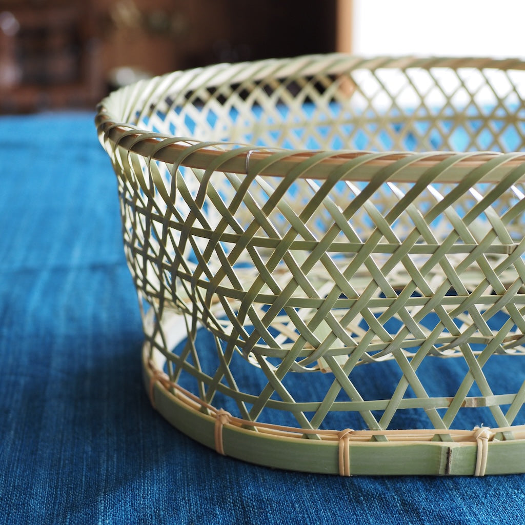 竹籠工房　ゴマコチ　茶碗かご（小）