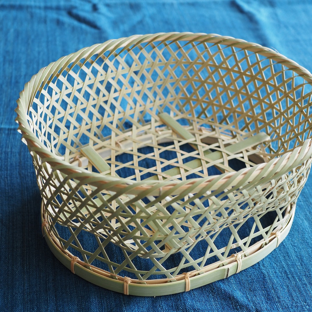 竹籠工房　ゴマコチ　茶碗かご（小）