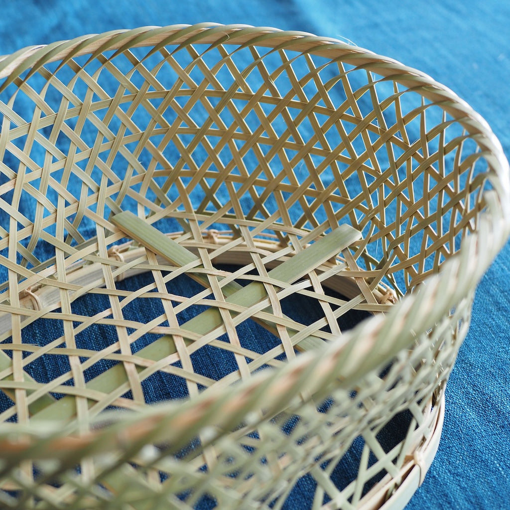 竹籠工房　ゴマコチ　茶碗かご（小）