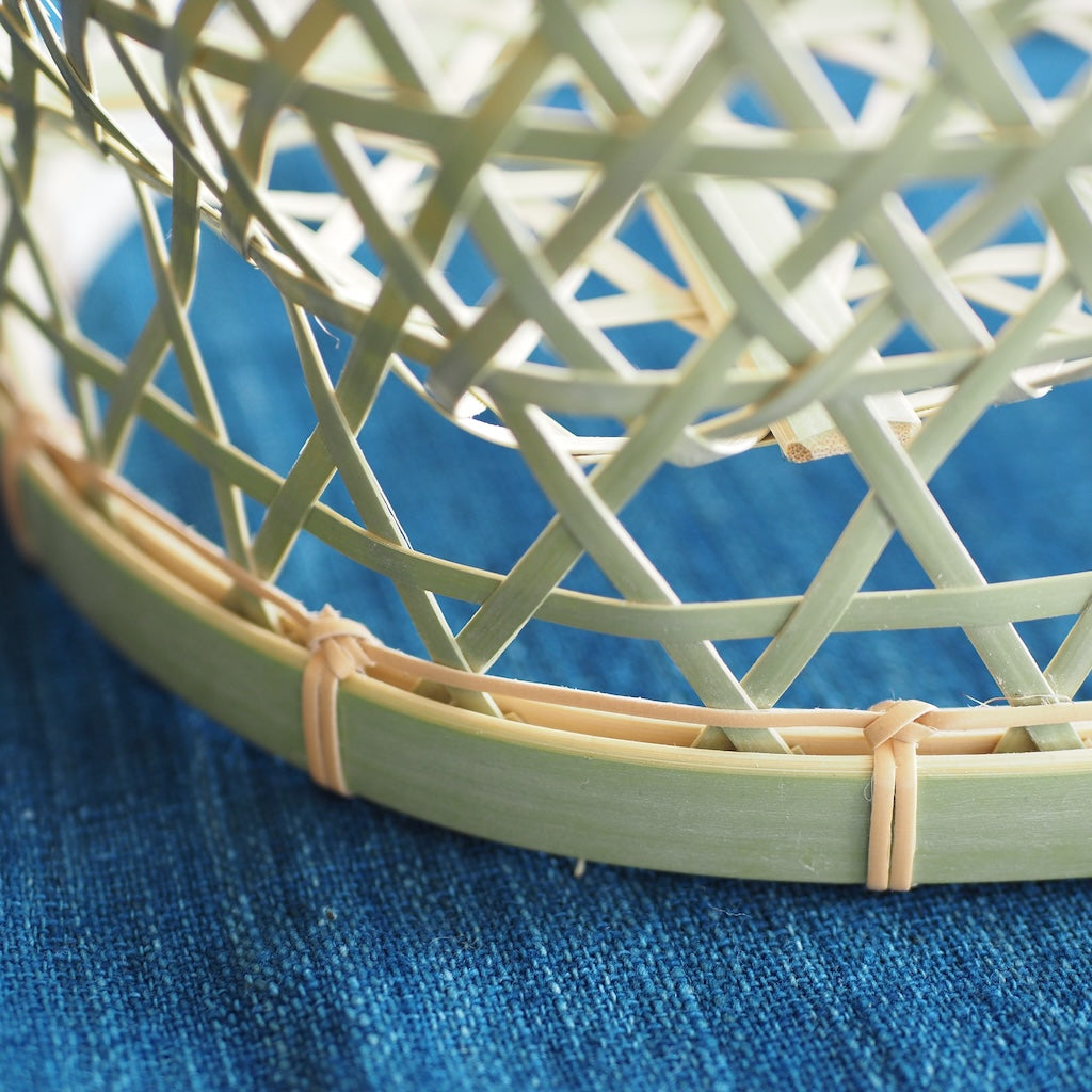 竹籠工房　ゴマコチ　茶碗かご（小）