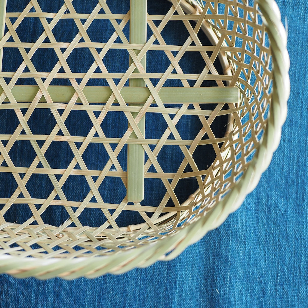 竹籠工房　ゴマコチ　茶碗かご（小）