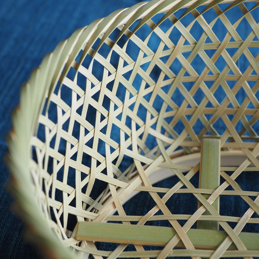 竹籠工房　ゴマコチ　茶碗かご（小）