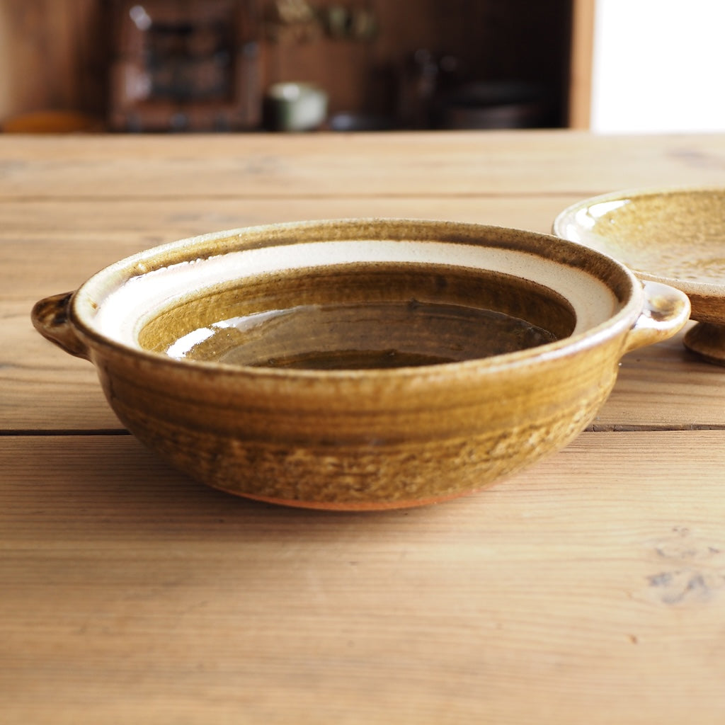 中ノ畑窯　佐藤央巳・友美　一人用土鍋