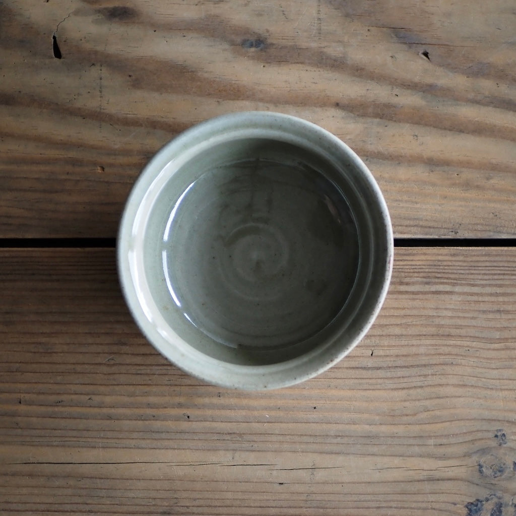 まゆみ窯　眞弓亮司　カレー鉢（透明）