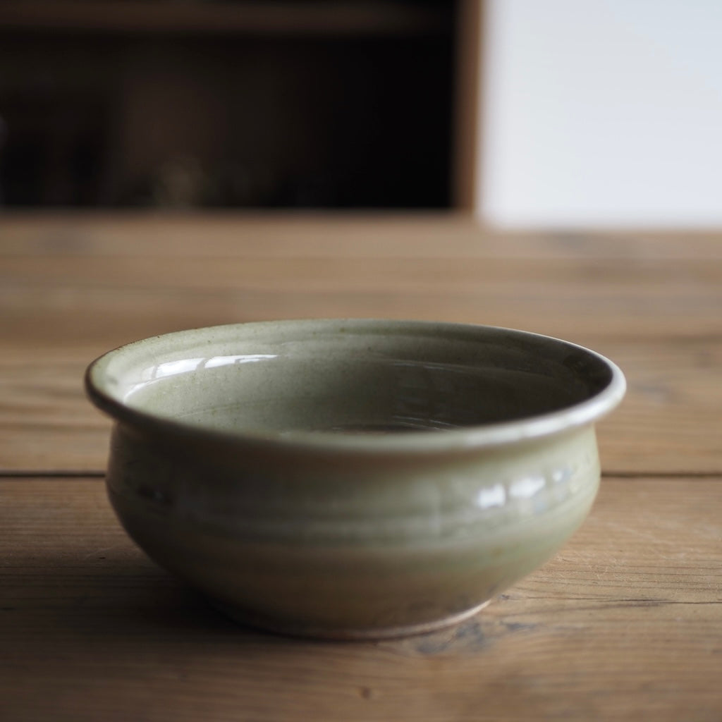 まゆみ窯　眞弓亮司　カレー鉢（透明）