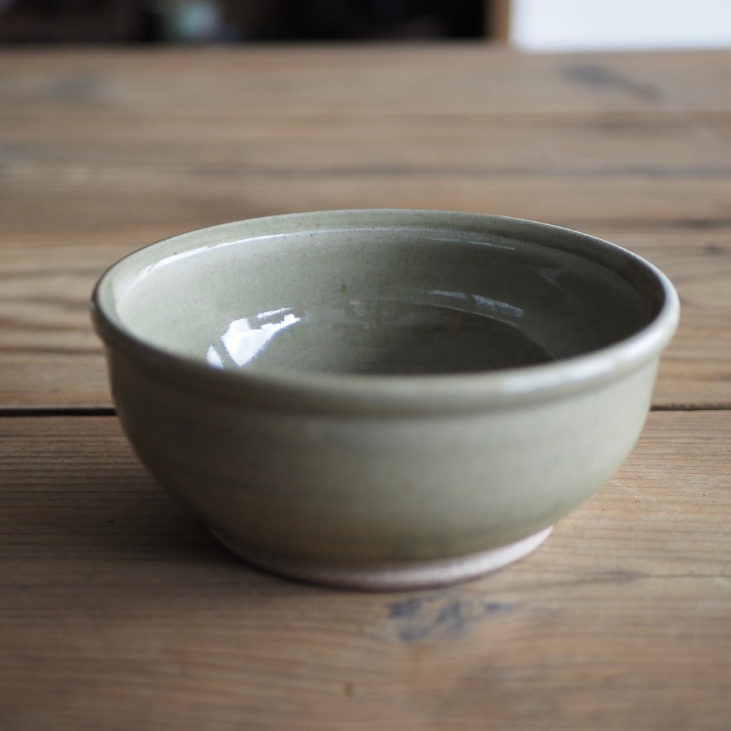 まゆみ窯　眞弓亮司　5寸丸鉢（透明）