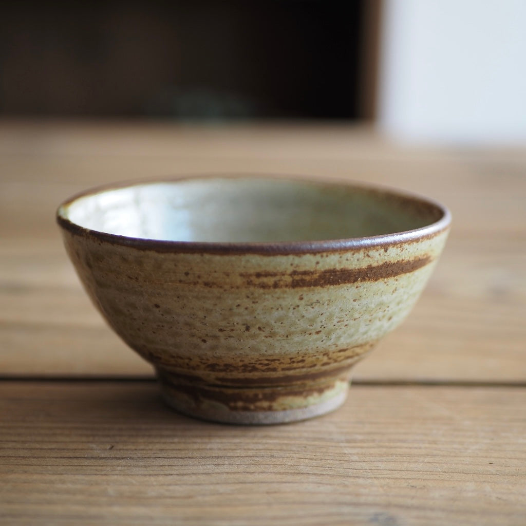 まゆみ窯　眞弓亮司　いらぼ鉄刷毛　お茶碗（小）