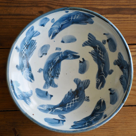 池本窯　池本惣一　大皿（１尺２寸皿）