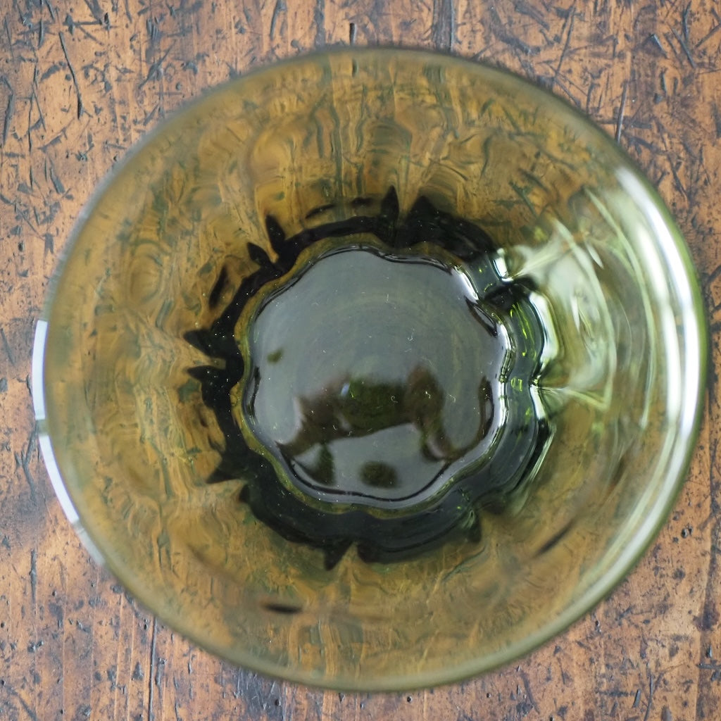 片山　悟子　小鉢（茶緑）