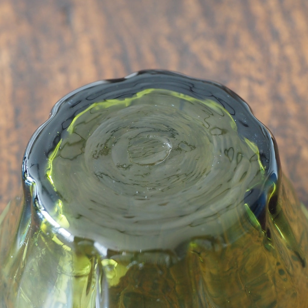 片山　悟子　小鉢（茶緑）