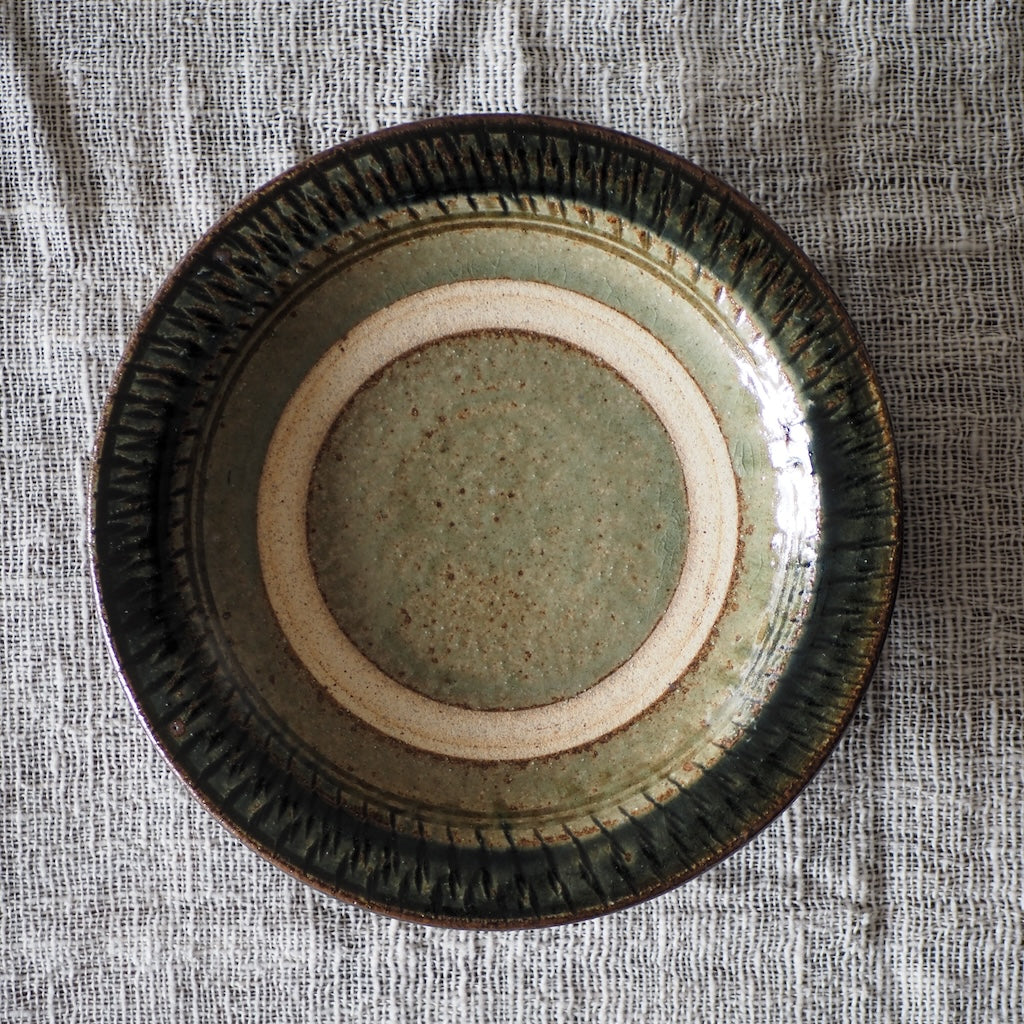 中ノ畑窯　食器 楽天市場】中ノ畑窯 佐藤央巳・友美 三寸皿 07 : FRANK 暮らしの道具