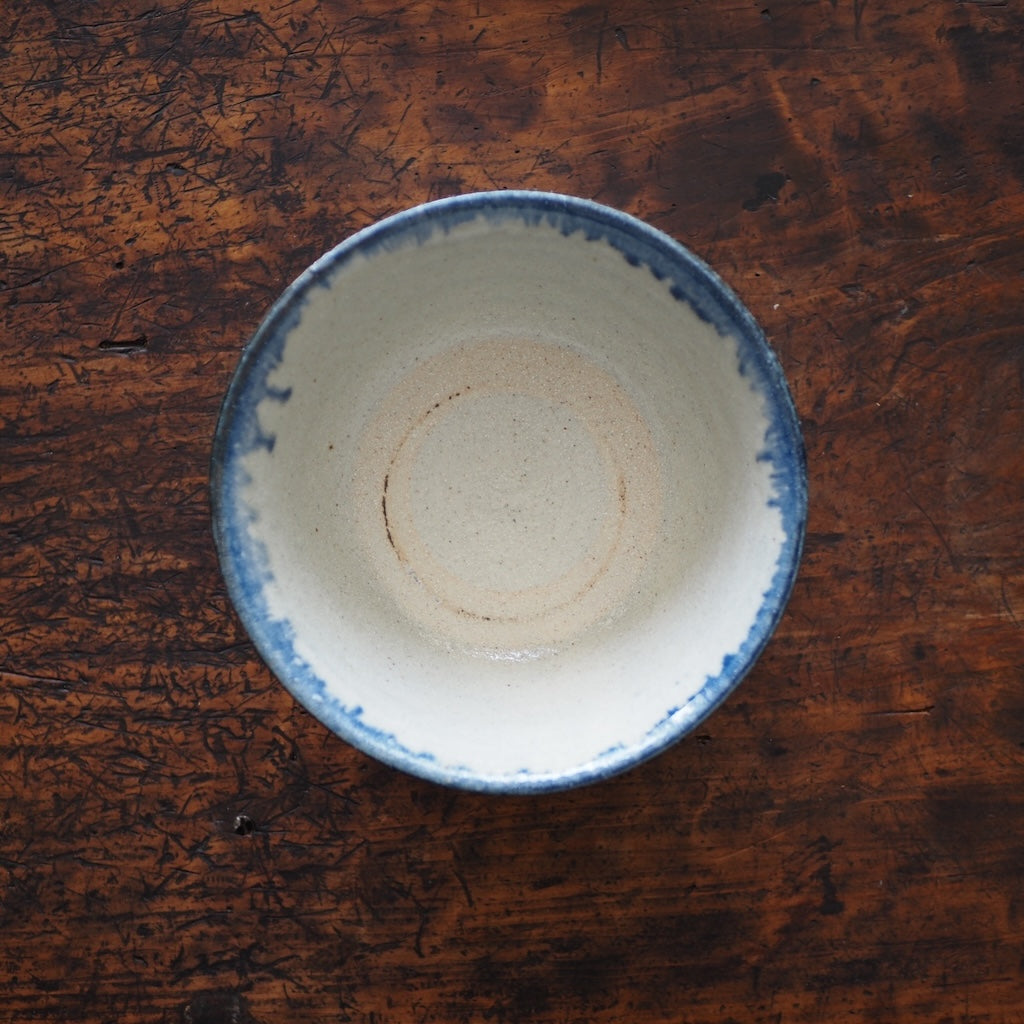 榮一工房　宮國榮一　マカイ５寸鉢（コバルト）