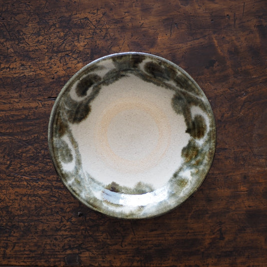 榮一工房　宮國榮一　６寸皿（呉須）