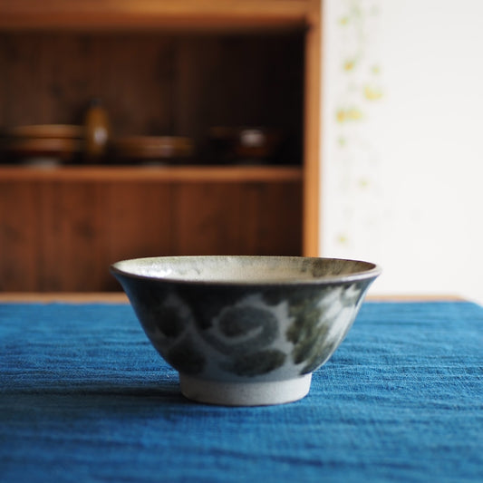 榮一工房　宮國榮一　マカイ５寸鉢（呉須）