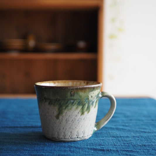 榮一工房　宮國榮一　マグカップB　（飛び鉋・オーグスヤ）