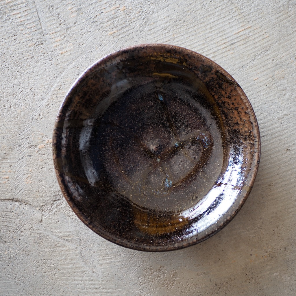 野はら屋　佐々木かおり　7寸皿(A)　 少し小さめ