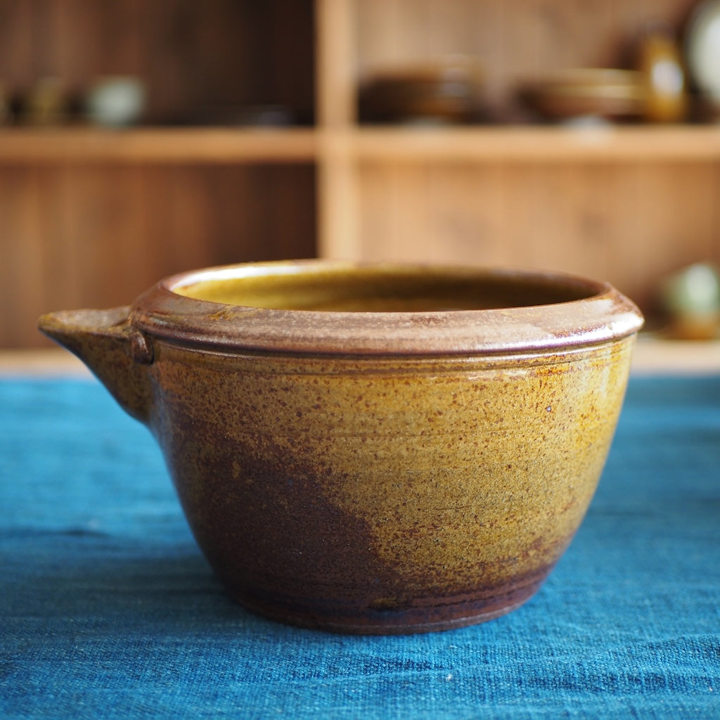 まゆみ窯　眞弓亮司　いらぼ6寸深片口