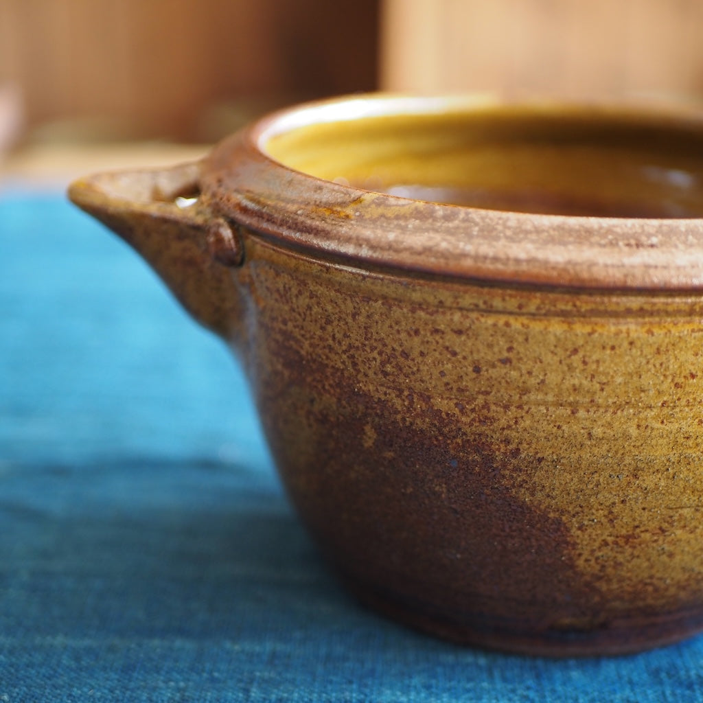 まゆみ窯　眞弓亮司　いらぼ6寸深片口