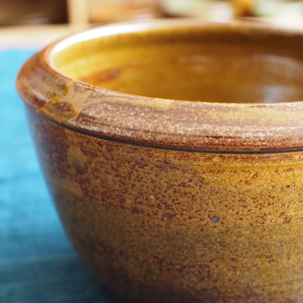 まゆみ窯　眞弓亮司　いらぼ6寸深片口